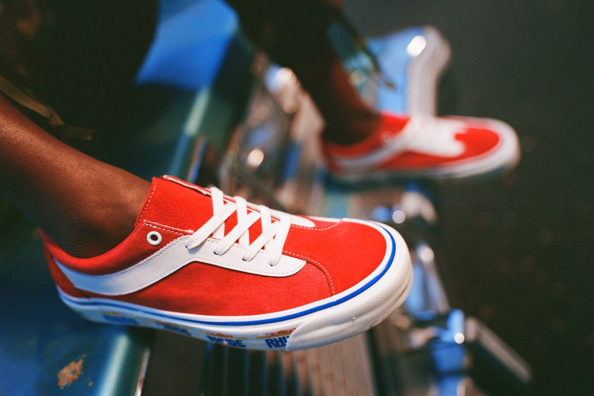 red vans collab